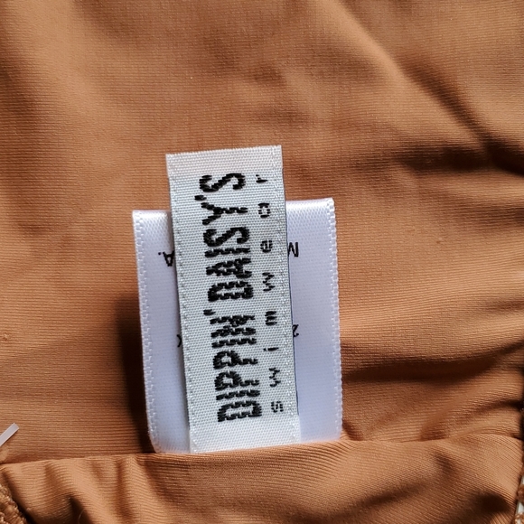 Dippin' Daisy's Brown Cheeky V-Neck One-Piece Swimwear NWT - Picture 10 of 12